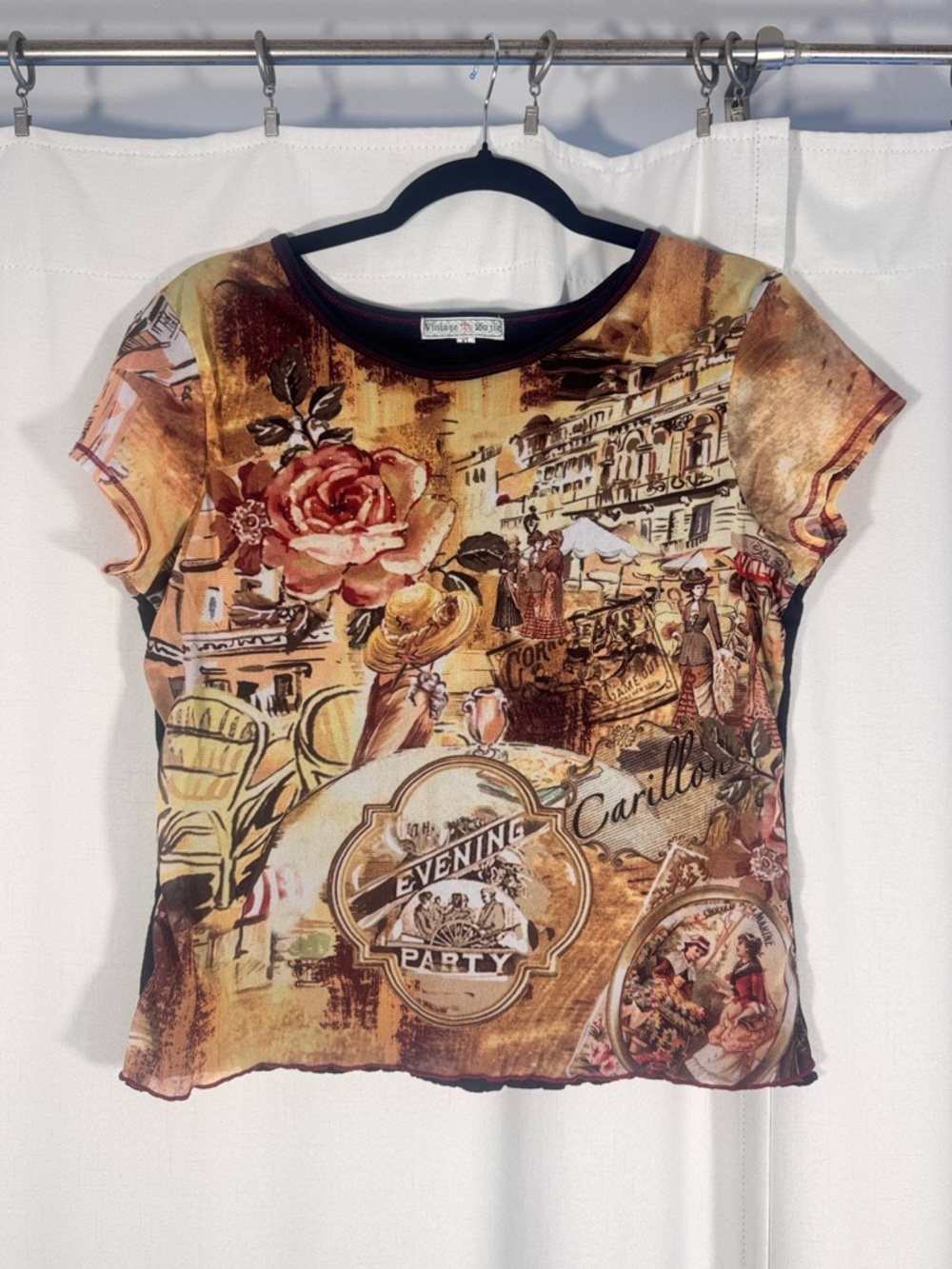 Vintage Suzie Euro Art Graphic Tee